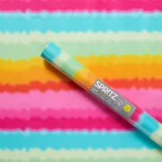 Tie Dye Striped Gift Wrapping Paper