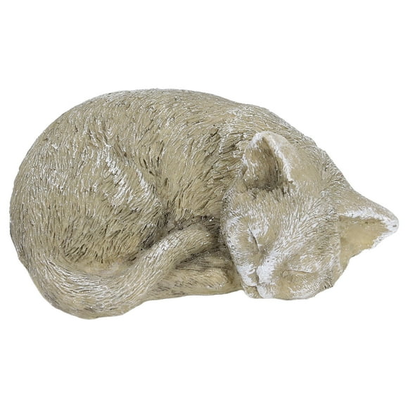 Pet Memorial Garden Stone, Pet Memorial Tombstone Weatherproof Resin Pet Memorial Garden Stone For Garden Outdoor YardOrnament Cat A Rock Color