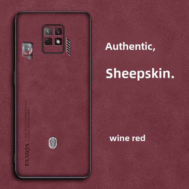 Funda protectora de piel de cabra para teléfono Nubia Red Magic 7s Pro, diseño nuevo, para hombres y mujeres