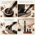 thumbnail image 4 of Handheld Coffee Vacuum Cleaners, Coffee Grounds Vacuum for Barista Stations, 3000Pa Rechargeable Handheld Cleaner, Soft Bristle Brush and Angled Nozzle, 4 of 6
