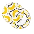 thumbnail image 2 of Disketp Banana Fruit Funda Redonda para Taburete, Funda de Cojín para Silla de Bar Suave y Elástica-13 inch, 2 of 7