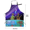 thumbnail image 5 of Lsque Scooby-Doo Waterproof Apron Chef Aprons for Men Heavy Duty Chemical Work Apron Extra Long Grilling Aprons with Adjustable Bib Apron, 5 of 9