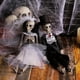 thumbnail image 2 of Estatua de esqueleto de Halloween Billuyoard pareja novia y novio decoración, 2 of 6