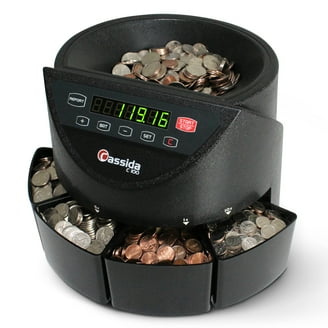 Automatic USD Coin Sorter, Counter & Wrapper - 270 Coins/Minute