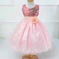 thumbnail image 3 of Actoyo Kids Girls Flower Princess Dress Birthday Bridesmaid Party Pageant Formal Lace Long Dresses 3-10T, 3 of 6