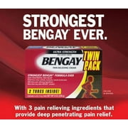 BenGay Ultra Strength Pain Relieving Cream 4 oz - 2 Pack