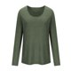 thumbnail image 5 of RKSTN Long Sleeve Shirts for Women Oversized Crewneck Slim Base Layer T Shirt Top Womens Casual Solid Plus Size Round Neck Loose Fits Comfy Cozy Basic Tee Shirt Fall Spring Clothes, 5 of 10