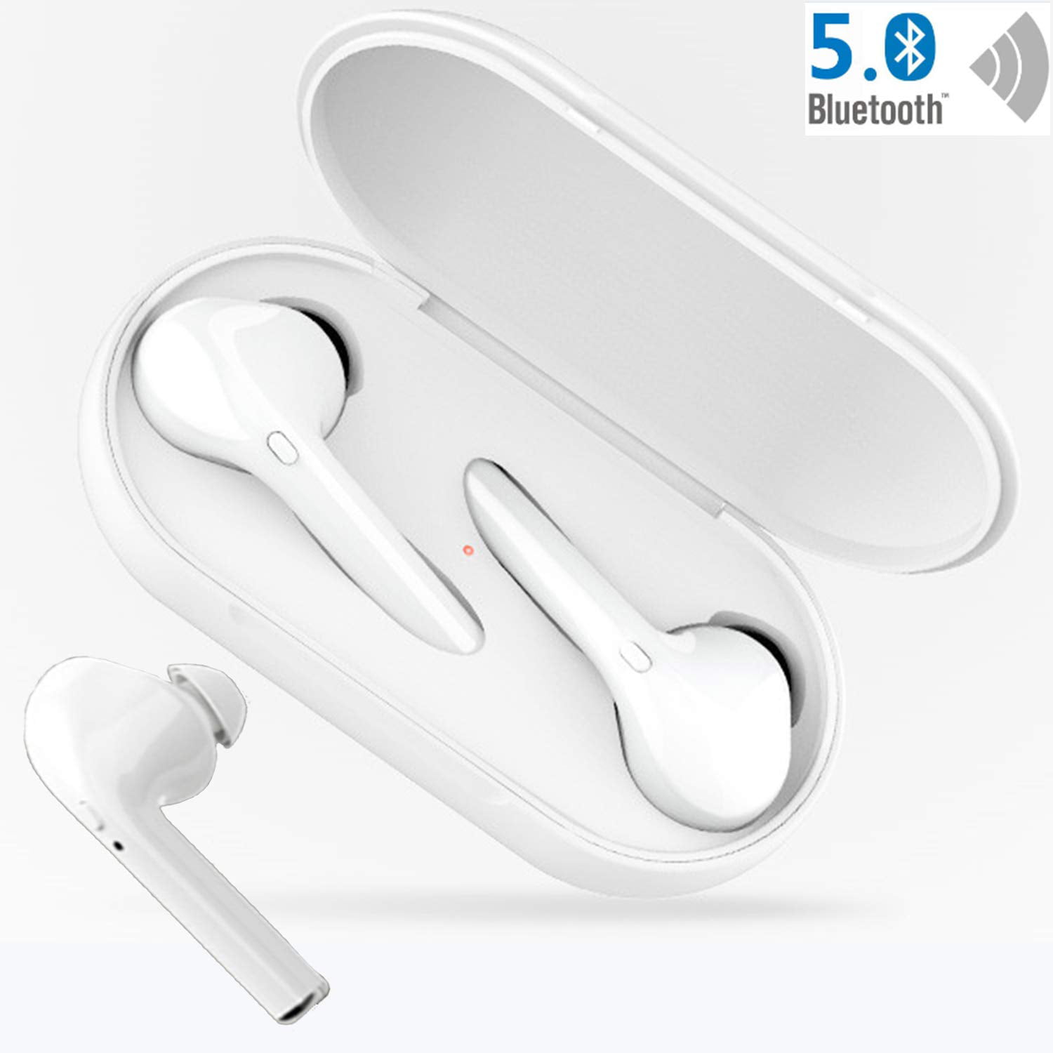TWS Kopfhörer Bluetooth 5.0 In Ear Sport Headsets Siri für iPhone Samsung Huawei 