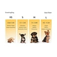 thumbnail image 2 of Paquete de 6 camisas para perros para niñas, extra pequeñas, XS, a rayas, 2 of 7