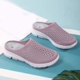thumbnail image 6 of AJGRHE Women's Casual Shoes Casual On Sneakers Breathable Mesh Toe Cover Summer Walking Shoes Soft Sole Outdoor Loafers Pink 42, 6 of 9