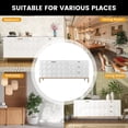 thumbnail image 6 of Boyel Living Sideboard Buffet Cabinet with 3 Drawers & 2 Doors, White TV Stand w/ Storage, Wood Dresser Buffet Cabinet for Dining Room Living Room, Entryway, 6 of 6
