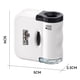 thumbnail image 3 of Microscopio Bolsillo MicroMini 60X Con Mano UV Linterna() Blanco, 3 of 3