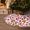 thumbnail image 5 of Defioc Squirrel In The Forest for Christmas Tree Skirt Snowman Xmas Tree Skirt Farmhouse Christmas Decorations Tree Mat for Holiday Party Decor-36", 5 of 6
