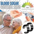 thumbnail image 2 of Diabetic Blood Sugar Control Ring Blood Sugar Meter Diabetes Monitor Healthy Blood Sugar Meter Sliver, 2 of 4