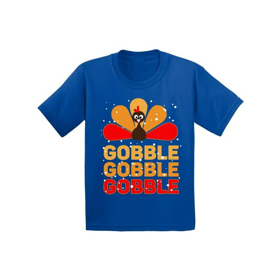 Awkward Styles Boys Thanksgiving Shirts Kids Gobble Gobble T-shirt