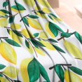 thumbnail image 3 of Yellow Lemon Fruit Branches White Pattern Blanket,Comfortable Soft Flannel Throw Blanket,All Season,Warm Lightweight Blankets for Sofa Bed Couch Living Room Chair,30"x40", 3 of 4