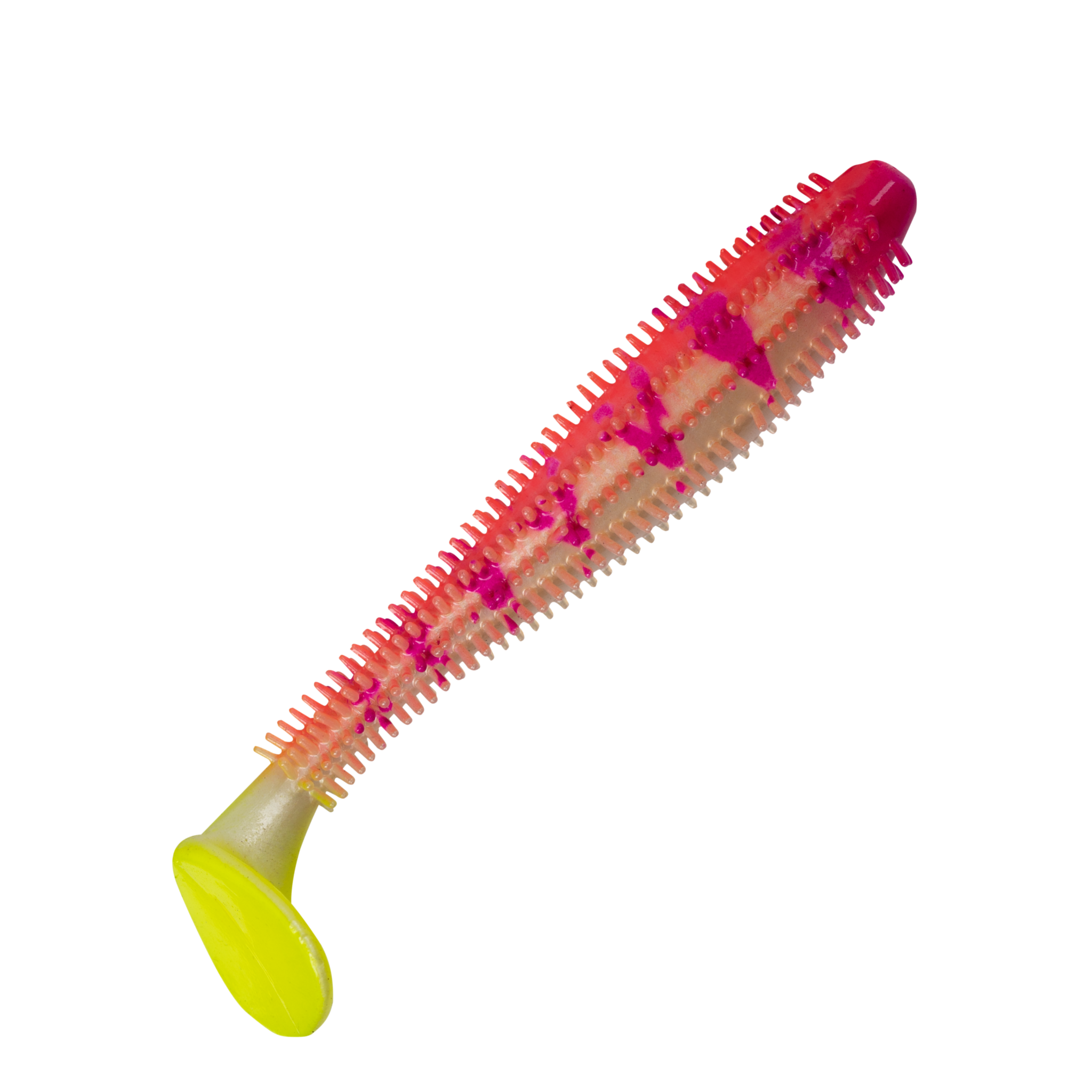 Salmo Spikey Shad 9cm Soft Bait Pink Tiger UV