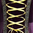 thumbnail image 4 of LINMOUA Women's Plus Size Cool Patchwork Bandage Long Sleeve Robe Long Dress, 4 of 6