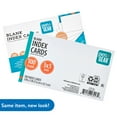 thumbnail image 3 of (8 pack) Pen+Gear Blank Index Cards, 3" x 5", White, 100 Count, 3 of 8
