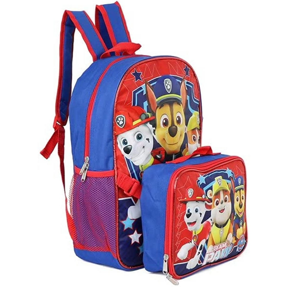 Nickelodeon Paw Patrol 16" Backpack with Detachable Lunch Box
