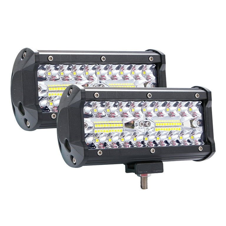 Willpower Tri Row 7D LED Light Bar 32 inch LED Bars Flood Spotlight Fog  Lamp