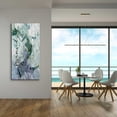 thumbnail image 4 of Epic Art 'Mermaid' by Cindy Jacobs, Acrylic Glass Wall Art, 24"x48", 4 of 8
