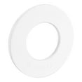thumbnail image 4 of OUNONA White Iron Barbell Plate with Hand Grip for Fitness 10.25 inches, 4 of 8