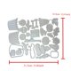 thumbnail image 1 of Troqueles de corte de Metal de flores de Navidad, álbum de recortes de tarjetas, álbum de papel en relieve, molde para manualidades, cuchilla para decoración de plantillas, 1 of 2