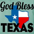 thumbnail image 3 of CafePress - God Bless Texas T Shirt - Womens Comfort Colors® Shirt, 3 of 4