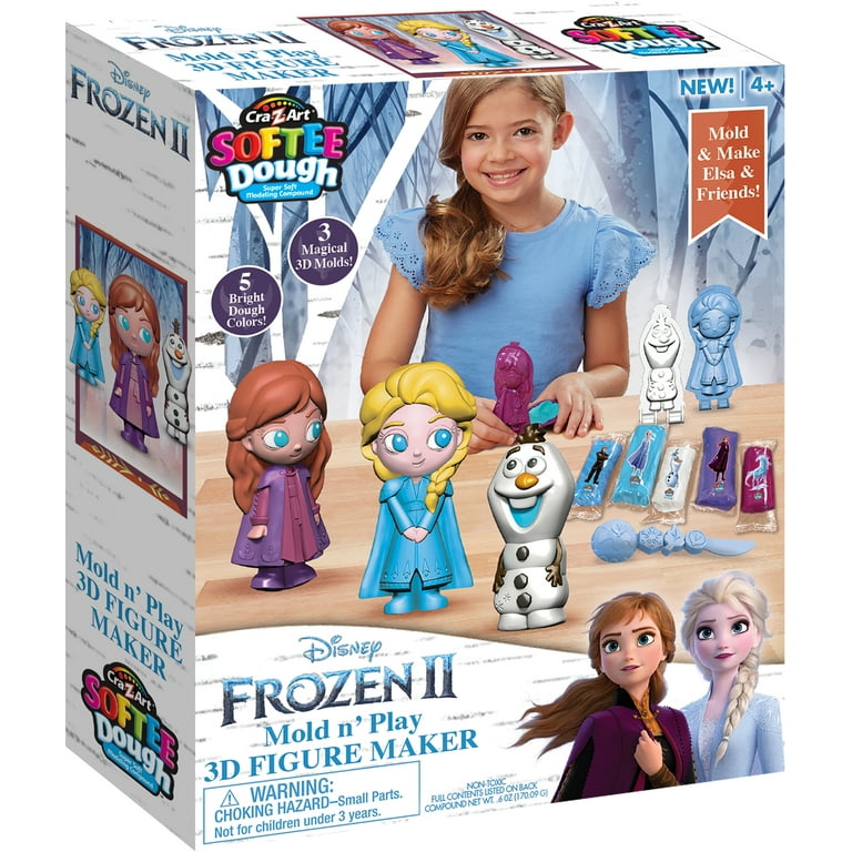 Cra-Z-Art Disney Elsa Play Dough, Frozen II 3D Figure Maker