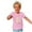 Pink, variant on Lilgiuy Toddler Girl Boy Easter Shirts Happy Easter Letter Print Casual Solid Color Short Sleeve Crewneck T-shirt Top Summer Vacation Beach Tees