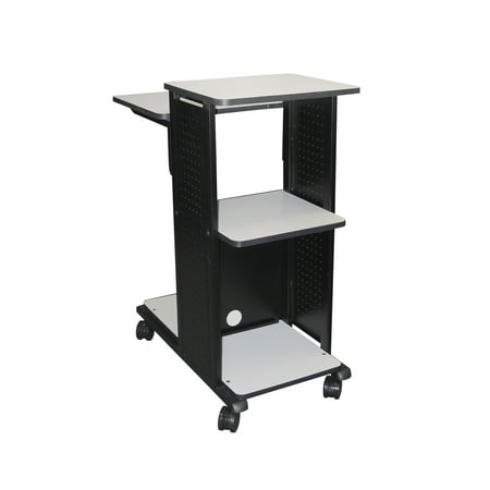 Luxor H Wilson,Presentation Cart,(4) Shelves WPS4E