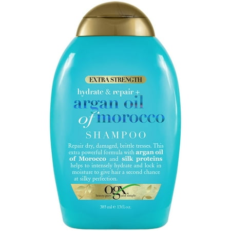 OGX® Hydrate + Repair Argan Oil of Morocco Extra Strength Shampoo, 13 FL (Best Shampoo For Thick Straight Oily Hair)