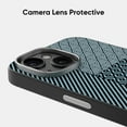 thumbnail image 6 of Stylish Texutre Case Cover for Apple iPhone 15, Slim Fit [Compatible with Magsafe & Accessories] Shockproof Drop Protection Anti-Scratch Anti-Slip Bumper Rugged Case for Men,Green, 6 of 6