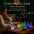thumbnail image 3 of Electric Fragrance Wax Warmer with 7 Colors LED Light, PTC Safe Heating Plate Wax Melt Burner, Underwater World Art Decor Aroma Warmer, Perfect for Home Ambiance Decoration and Gifting, 3 of 6