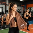 thumbnail image 3 of Microfiber Gym Sweat Towel - Absorbent, Quick-Drying Sports Towel for Fitness, Yoga, Running, and Cycling, 3 of 5
