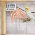 thumbnail image 2 of Bird Cage Heater Simulated Natural Environment Lighting Warming Heat Lamp Anti Bite Warmer Light for Parrots Parrot, 2 of 5