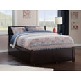 thumbnail image 2 of Orlando Platform Bed with Flat Panel Foot Board and Twin Size Urban Trundle Bed, Multiple Colors, Multiple Sizes, 2 of 8