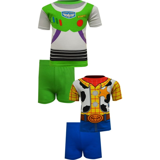 Disney - Disney Boys' Toy Story Buzz Lightyear and Woody Toddler 4 Pc ...