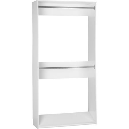 SystemBuild Closet Organizer 42 inch Expander, White 7151401PCOM ...
