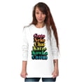 thumbnail image 4 of Cat Translation Around the World Long Sleeve TShirt Men Women Brisco Brands L, 4 of 6