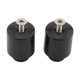 thumbnail image 2 of 2 tapones para puños de manillar de motocicleta para Honda CBR 954RR CBR929RR VTR Negro, 2 of 9