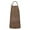 Brown And Black, variant on Brown and Black Leopard Print Apron-Garden Aprons for Women with Pockets-Cotton Linen Waterproof Kitchen Cooking Gardening Aprons Adjustable for Kitchen,Cooking,BBQ and Salon 33x27 Inch