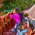 KidKraft Lookout Extreme 3Story Wooden Swing Set / Playset with Slides