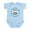 Sky Blue, variant on CafePress - 1St Fathers Day Body Suit - Baby Light Bodysuit, Size Newborn - 24 Months