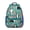 Blue-green-12, variant on Retro Hippie Style School Backpack - Waterproof & Breathable for Commuters