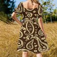 thumbnail image 3 of Paisley 2025 Dress Evening Elegant And Chic Women for Outfits Beach Clothes Women Dress, 3 of 6