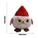 thumbnail image 3 of Christmas Owl Decoration Doll Unique Christmas Decorations Christmas Gifts Cute Decoration Soft Fabrics, 3 of 6