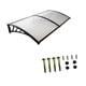 thumbnail image 4 of Toldo para puerta, toldo para ventana, piezas de protección contra la nieve fáciles de usar, accesorios para marquesina para puerta, residencial, al Largo por pared 240cm, 4 of 8