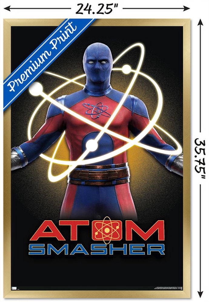 DC Comics Movie Black Adam - Atom Smasher Wall Poster, 22.375" x 34" Framed